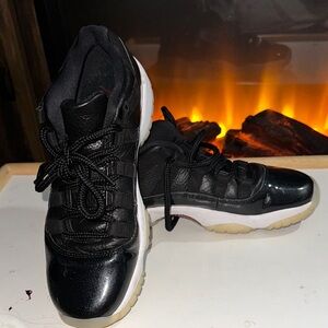 Jordan Black and White Sneakers